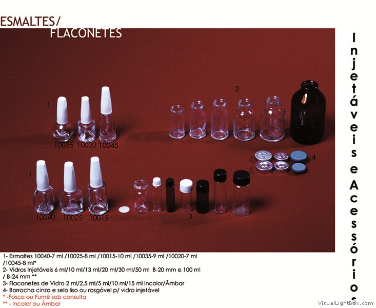 esmaltes e flaconetes